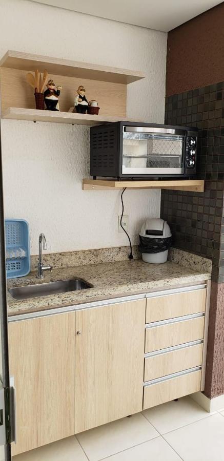 Apartamento No Condominio Casa Da Madeira Em Caldas Novas-Go Exterior foto